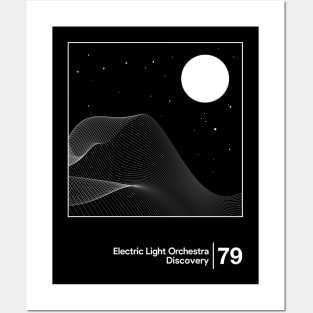 ELO - Discovery / Minimal Style Graphic Artwork Design Posters and Art